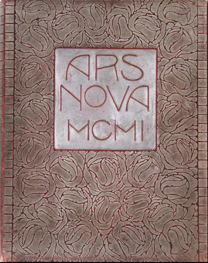 Koloman Moser rosette book cover