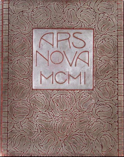 Koloman Moser rosette book cover