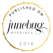Featured in Junebug Weddings