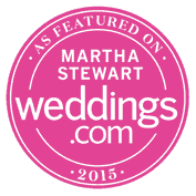 Featured on Martha Stewart Weddings