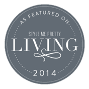 Featured on Style Me Pretty Living