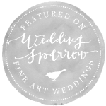 Featured on Wedding Sparrow